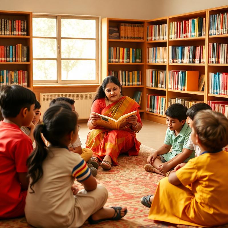 Library story time